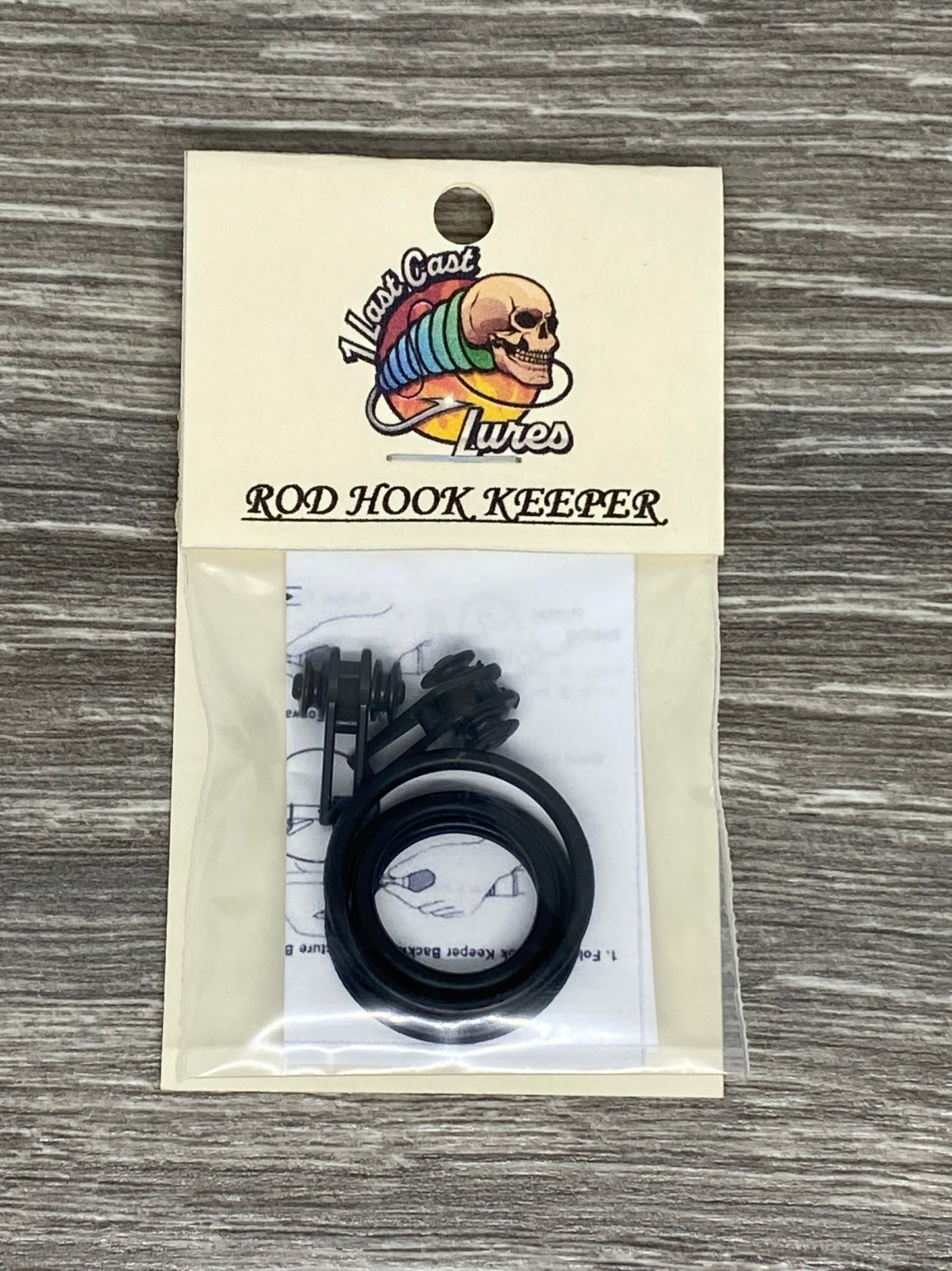 Rod Hook Keeper in Black