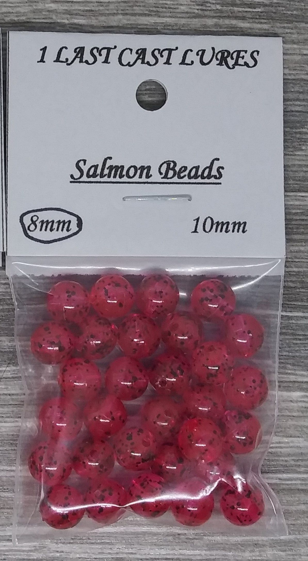 Salmon Beads Speckled