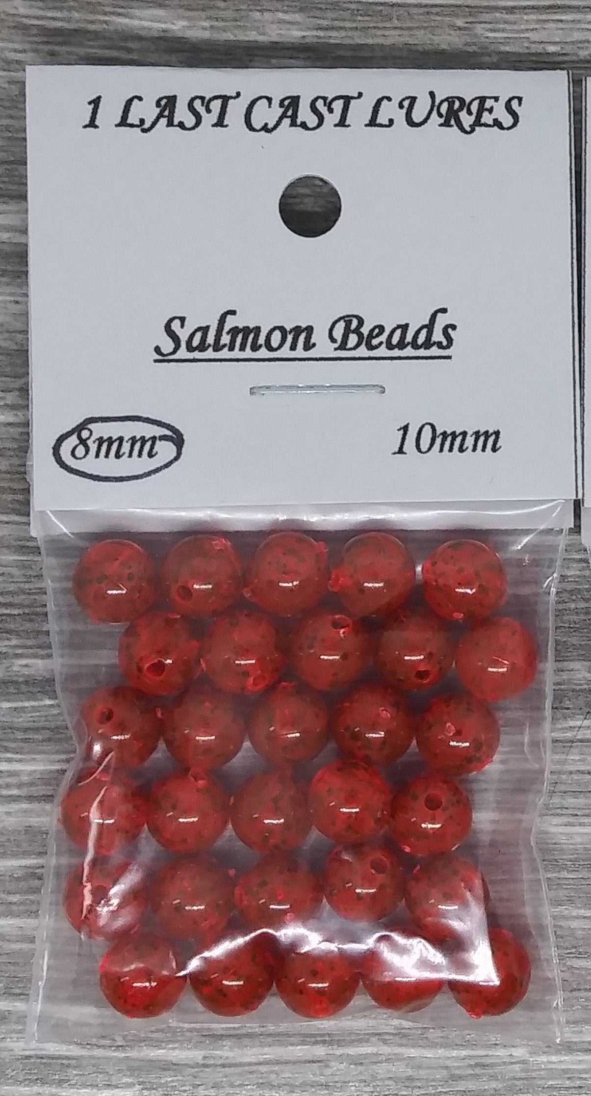 Salmon Beads Speckled