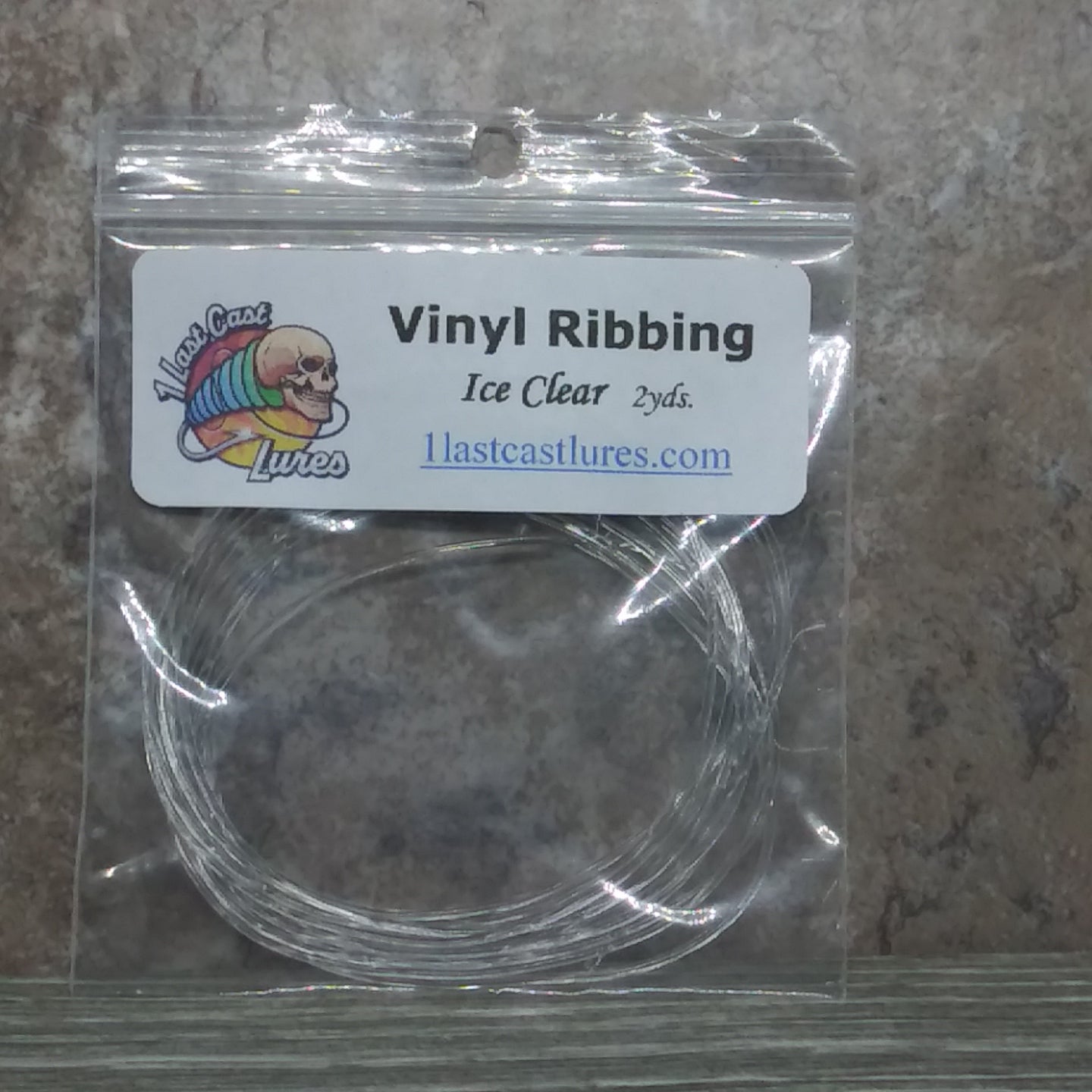 Ice Clear Vinyl Ribbing