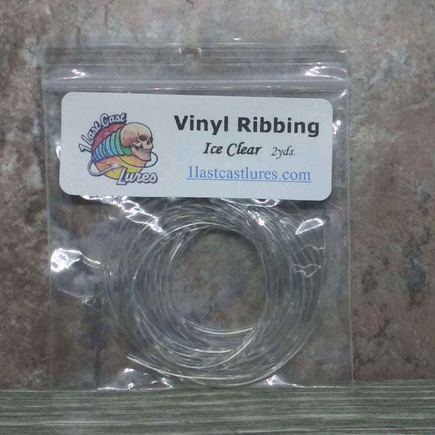 Ice Clear Vinyl Ribbing