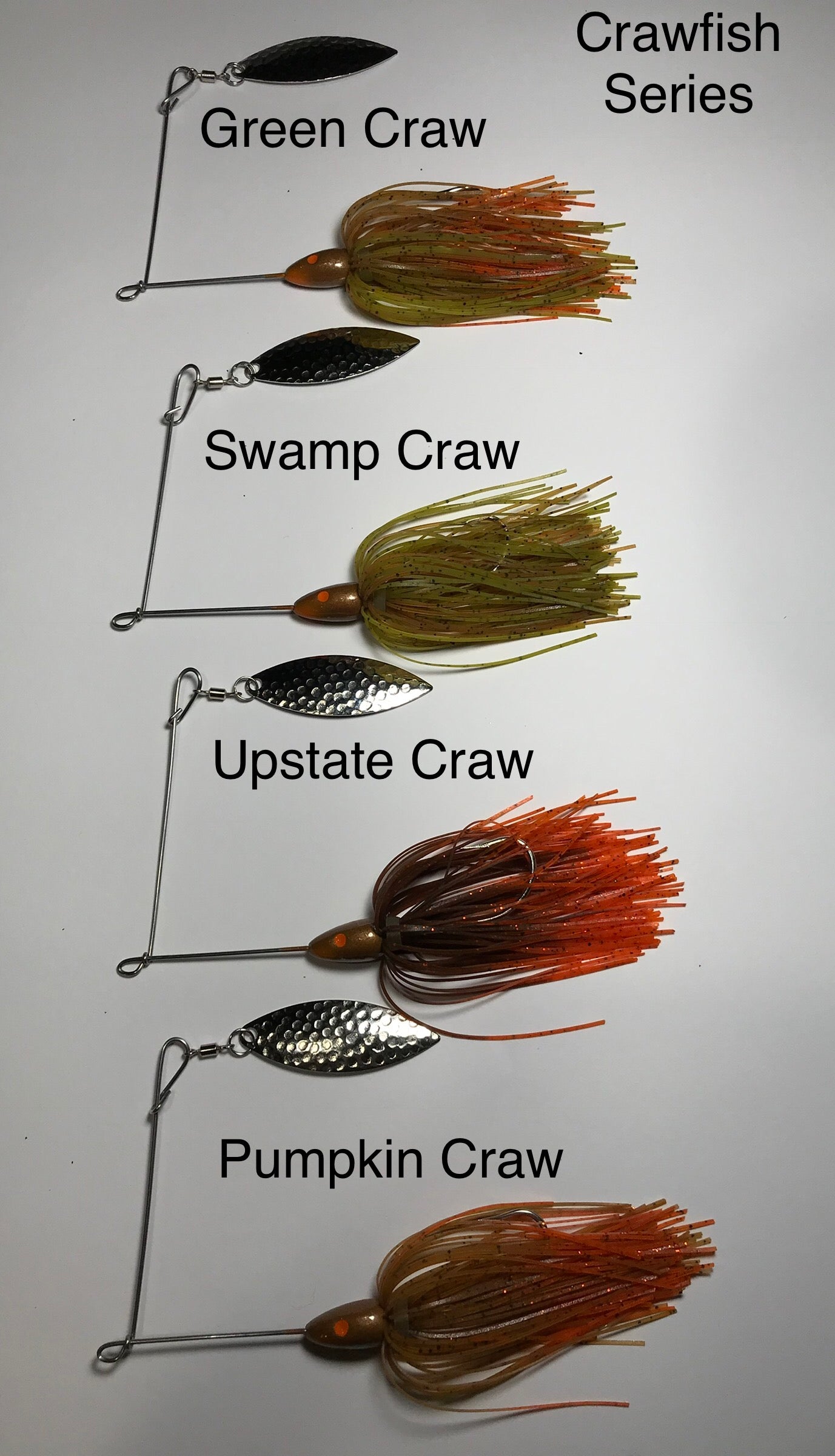 1/2oz Crawfish Series Spinner Bait – 1lastcastlures