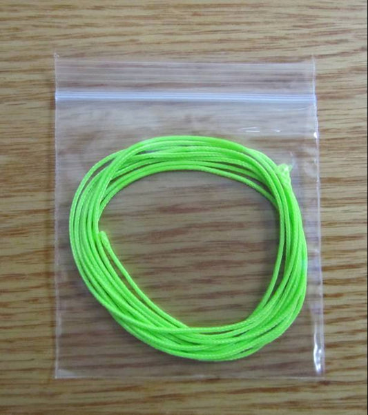 5/64” O.D. Braid Cord Neon Green