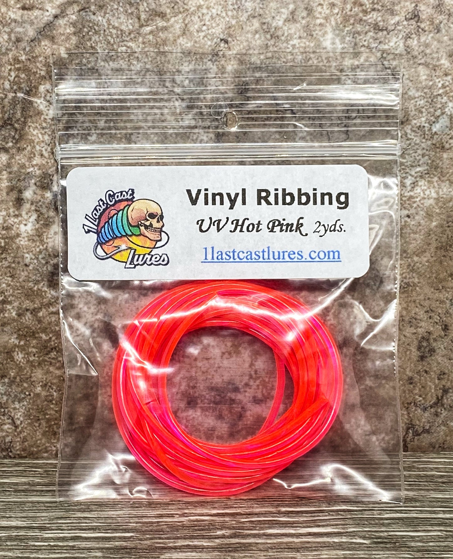 UV Hot Pink Vinyl Ribbing