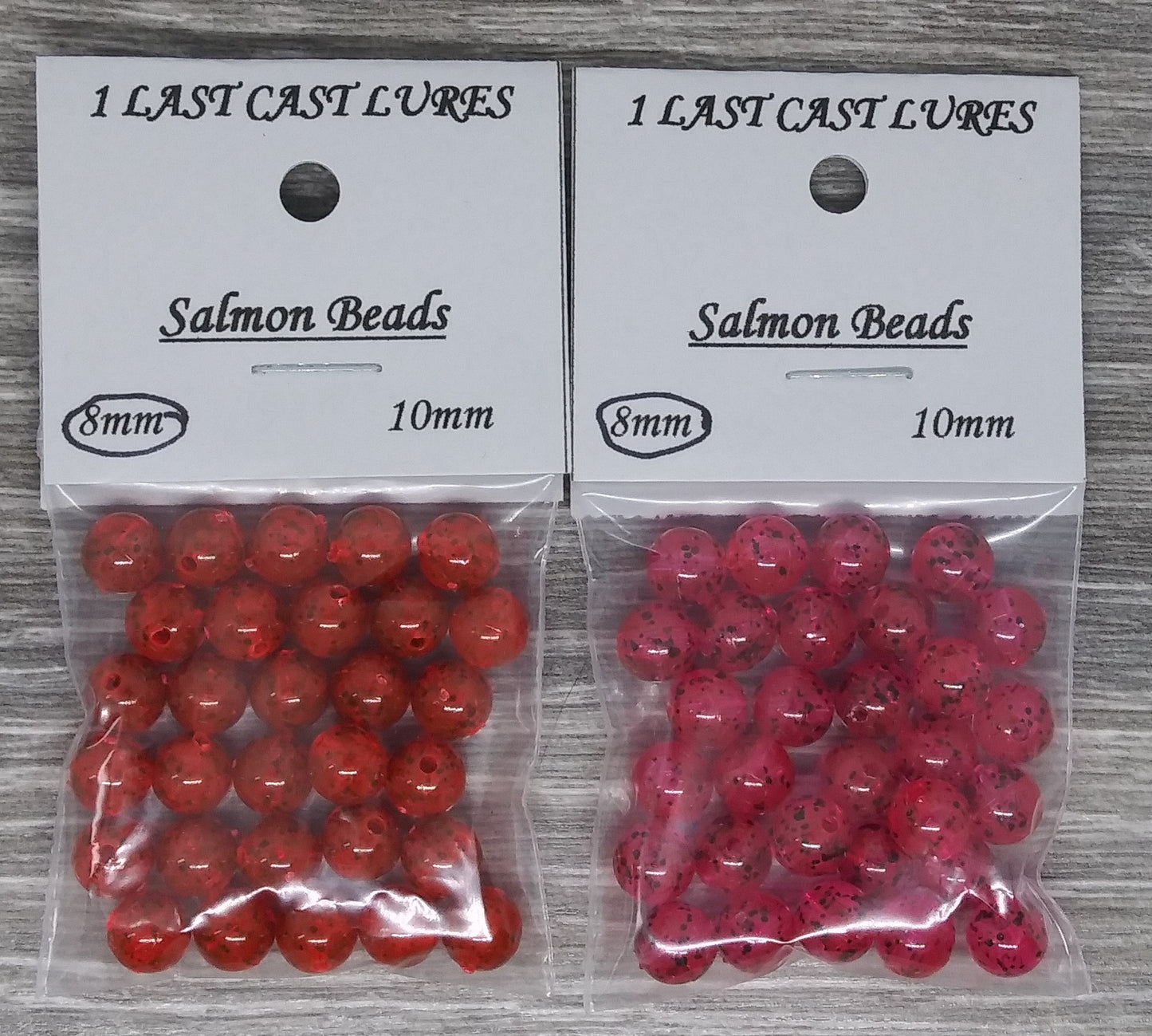Salmon Beads Speckled