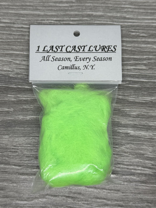 Dry Emerger Dubbing Chartreuse Green Limited Edition