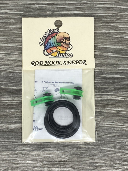 Rod Hook Keeper in Green