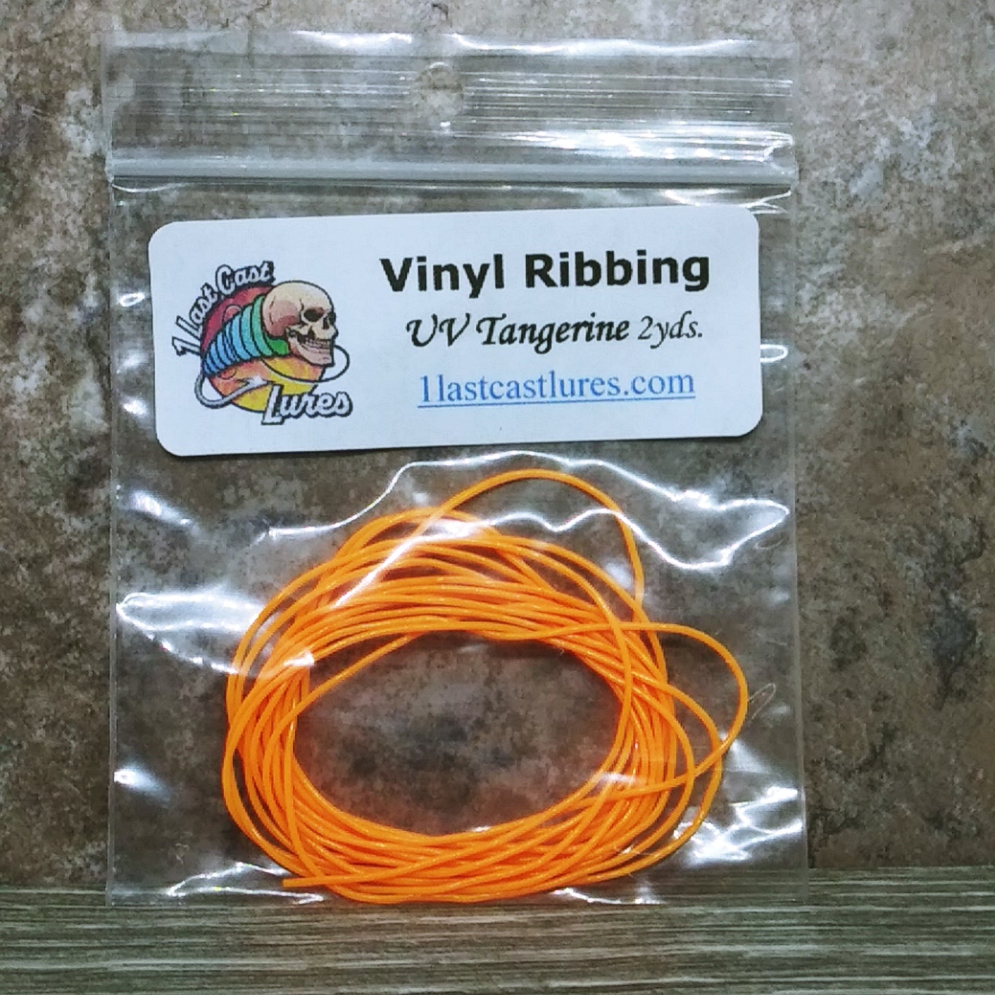 UV Tangerine Vinyl Ribbing