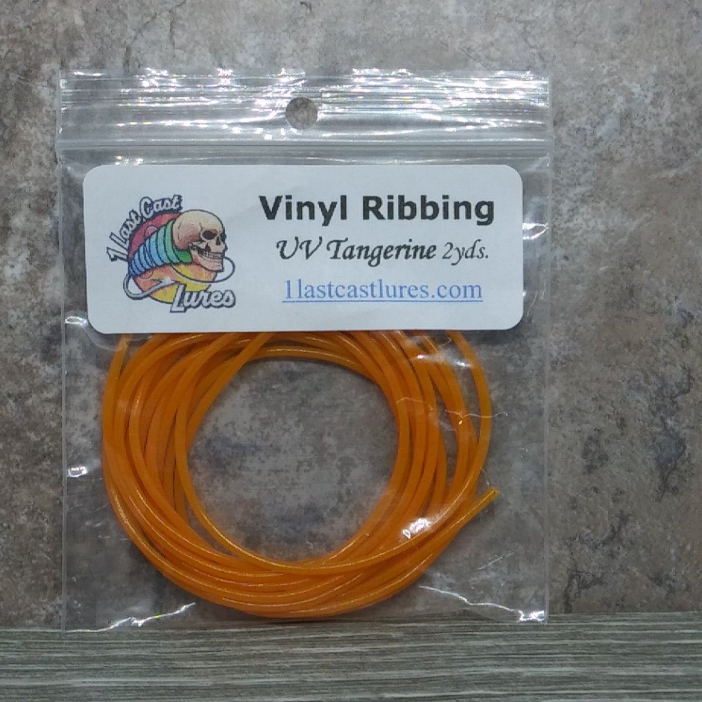UV Tangerine Vinyl Ribbing