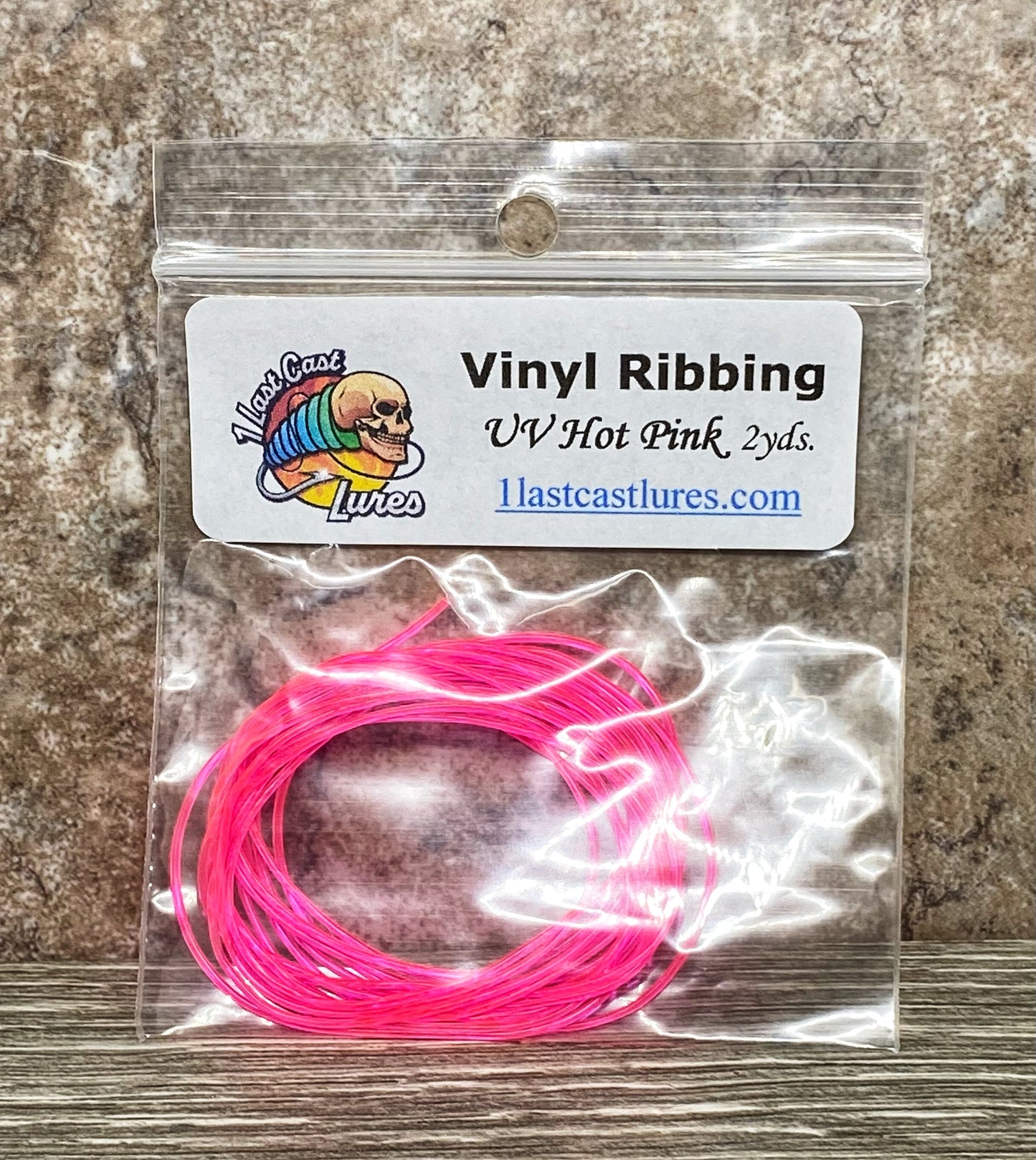 UV Hot Pink Vinyl Ribbing
