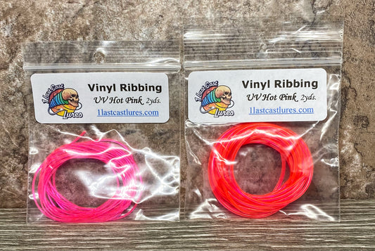 UV Hot Pink Vinyl Ribbing
